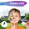 Kids Face Paint Kit – 12 Split Cake Colors, 40 Stencils, Brushes, Sponges & Tattoo Sheets – Non-Toxic, Paraben-Free, Easy to Apply & Wash Off – Safe Face Painting Set for Parties, Festivals & Halloween (multicolor)